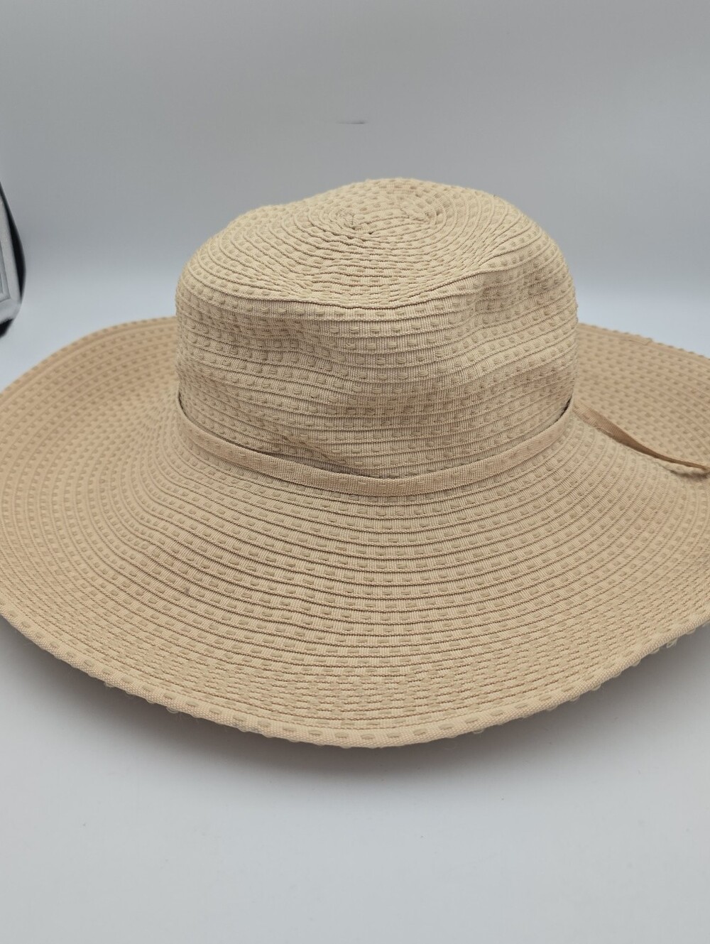 San Diego Hat Co. Women's Beige Wide Brim Paper Sun Hat One Size